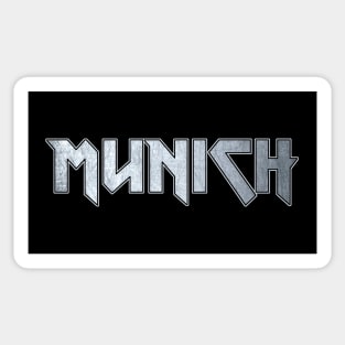 Heavy metal Munich Sticker